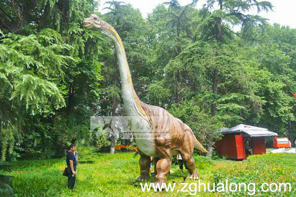 華龍藝術(shù)主題公園戶(hù)外大型仿真腕龍擺件12M